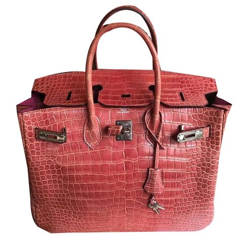 sac birkin hermes croco prix|hermes bag.